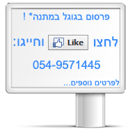 בניית אתרי אינטרנט בפייסבוק